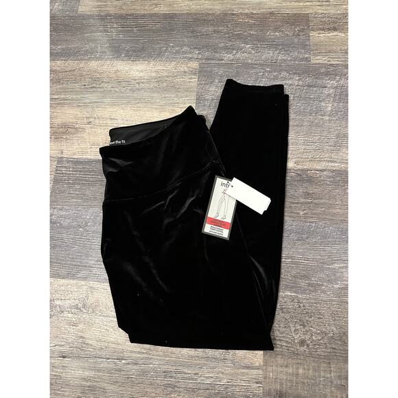 Intro Love Pants - Intro Love The Fit Women Black Velvet Leggings Revolutionary Tommy Control 3X